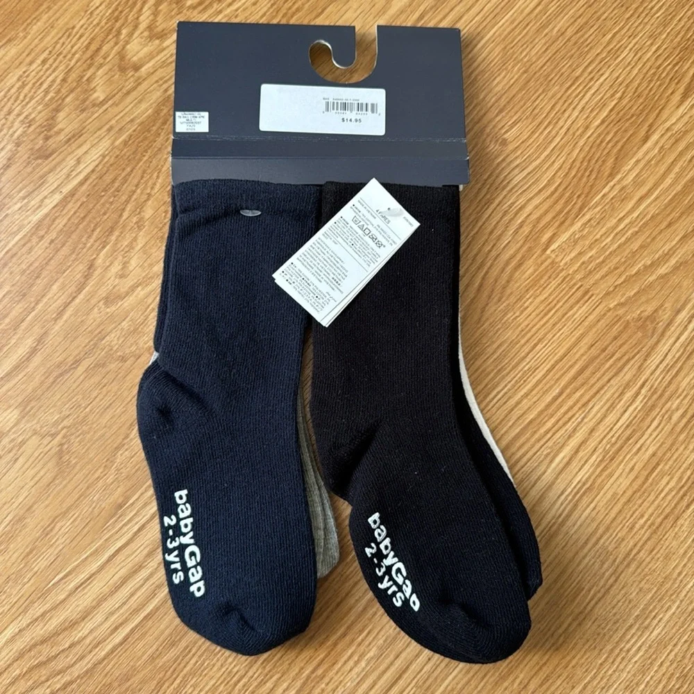Baby Gap Crew Socks 4-Pack